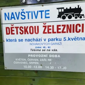 Dětská železnice - Hradec Králové