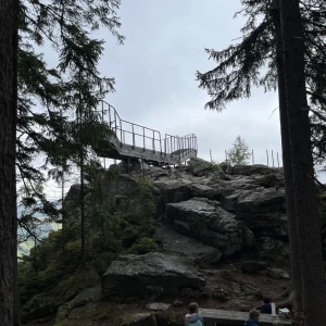 Výlet s dětmi na skalní vyhlídky Stráž - Liška z dálky