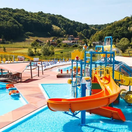 Aquapark a polopenze v Chorvatsku