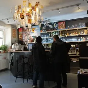 Kavárna Prostě kafe ve Vršovicích