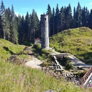 Protržená přehrada - výlet s dětmi Albrechtice v Jizerských horách