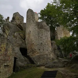 Zřícenina hradu Frýdštejn - okres Jablonec nad Nisou