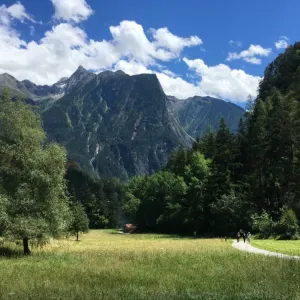 Okružní trasa pro kočárek kolem jezera Piburger See - Rakouské Alpy