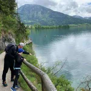 Dovolená s dětmi u jezera Wolfgangsee - Salzbursko Rakousko