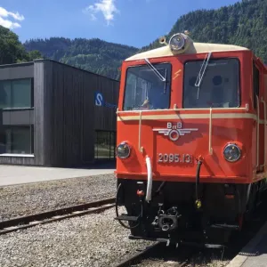 Muzeum a projížďka úzkorozchodnou mašinkou bregenzským lesem - Vorarlbersko, Rakousko