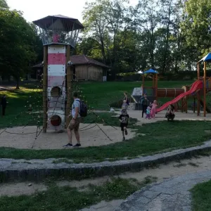 Dětské hřiště Přehrada a koupání - Blansko