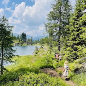 Výlet k horskému jezeru Laghi Di Colbricon - Dolomity