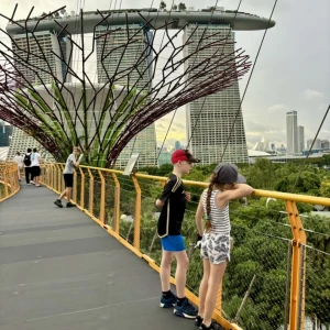 Singapur s dětmi