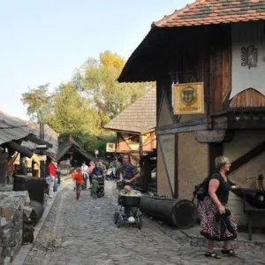 Středověká vesnička Botanicus - okres Nymburk