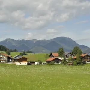 Bavorské Alpy s dětmi - Ruhpolding Německo