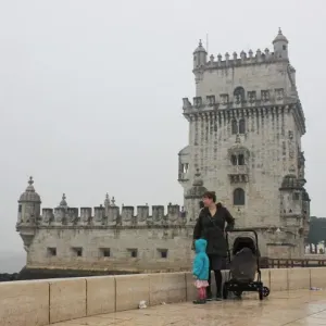 Oceanárium a Lisabon s dětmi - Portugalsko