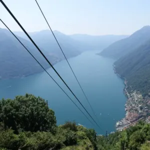 Jezero Lago di Como s dětmi - dovolená severní Itálie