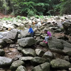 Výlet s dětmi na Mumlavské vodopády - Harrachov Krkonoše