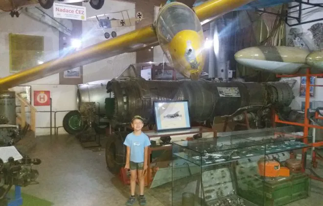 Letecké muzeum Deštná - okres Jindřichův Hradec